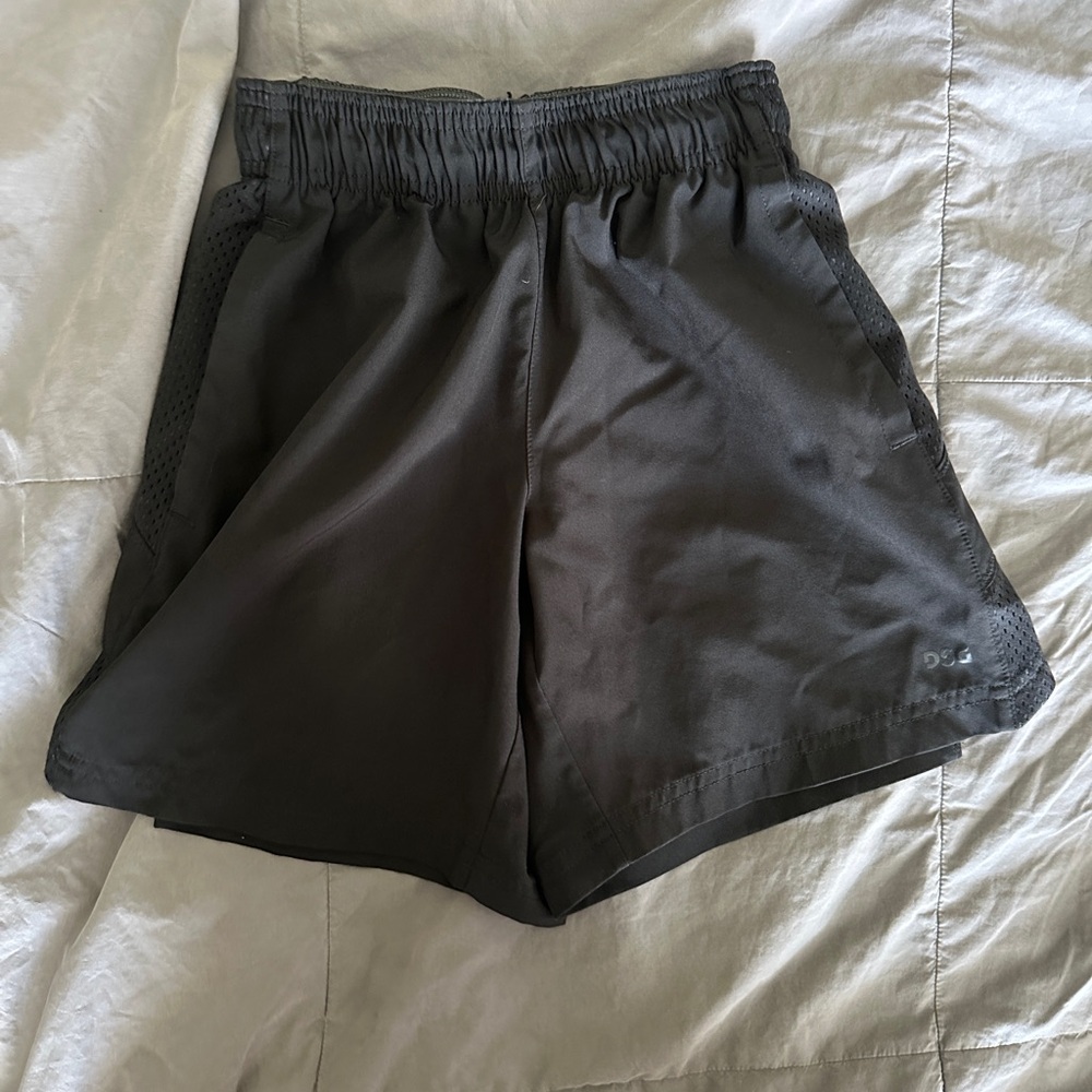 DSG Boys Small 8-9 Black Athletic Shorts